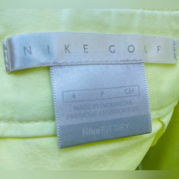 Nike Golf, Fit Dry, Vibrant Neon Skort (4) - Picture 2 of 11